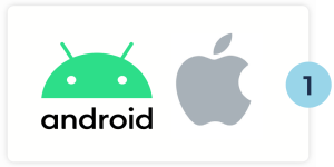 Apple and Android Logos