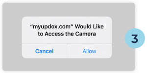 Allow Camera Access